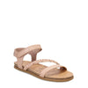 Peltz Shoes  Girl's Blowfish Malibu Madrigal-K Sandal - Little Kid & Big Kid PINK GOLD BF-9902K 284