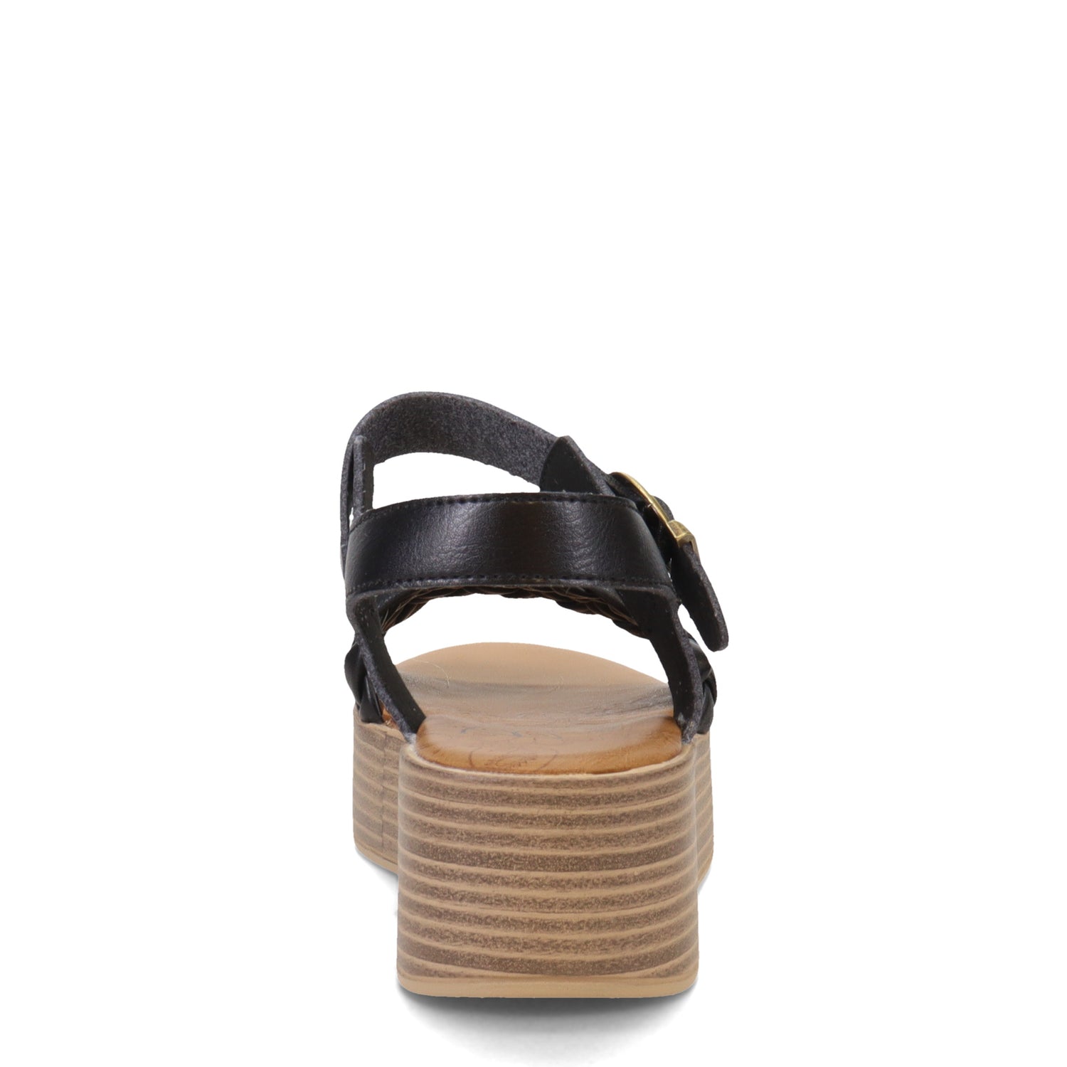 Peltz Shoes  Women's Blowfish Malibu Lapaz Sandal BLACK BF-9990-120