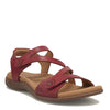 Peltz Shoes  Women's Taos Big Time Sandal Cranberry BGT-14132-CRA