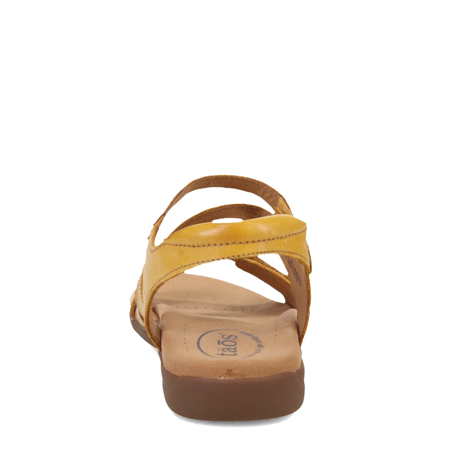 Peltz Shoes  Women's Taos Big Time Sandal Yellow BGT-14132-YLW