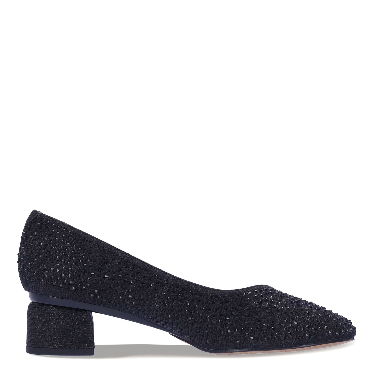 Peltz Shoes  Women's J Renee Bielle Pump Black BIELLE-GFBLK