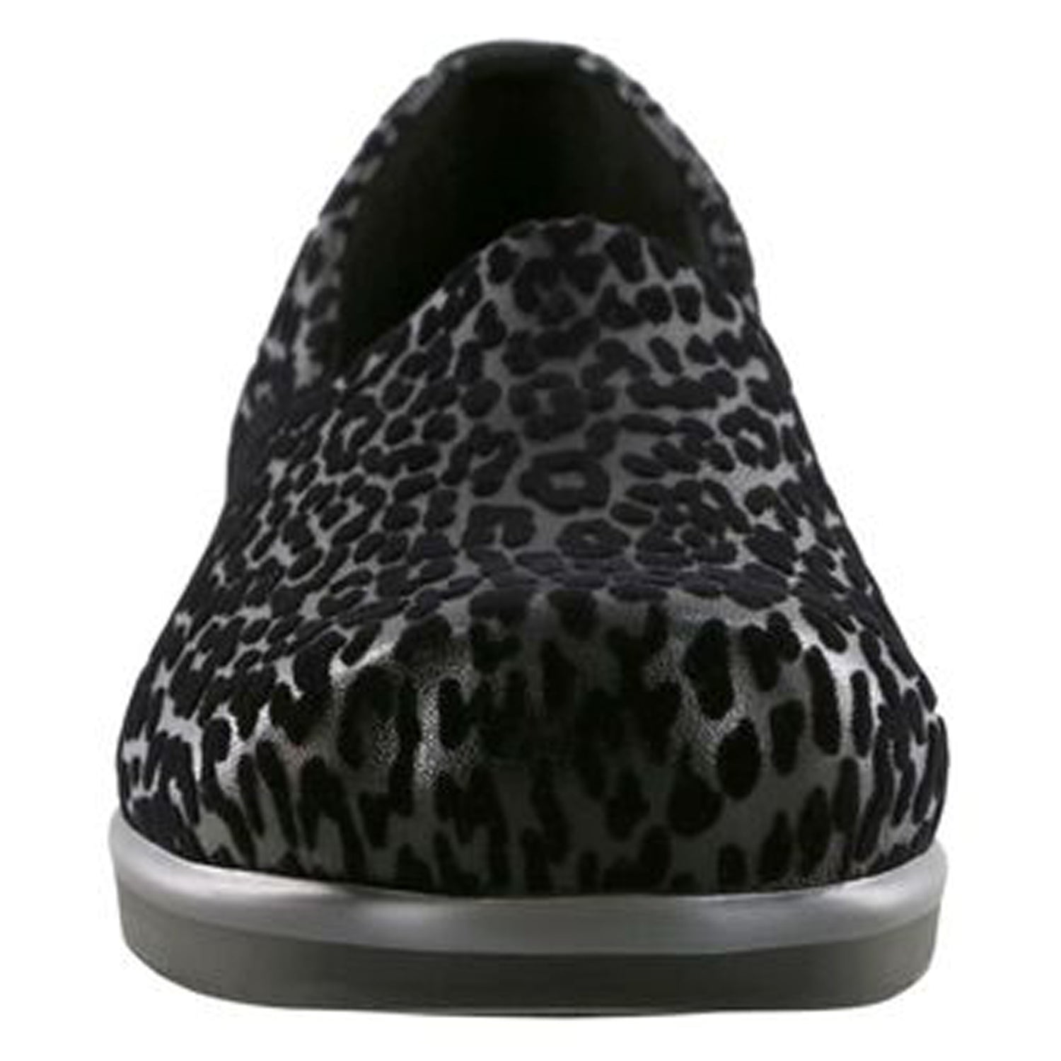 Peltz Shoes  Women's SAS Bliss Slip-On BLACK / LEOPARD BLISS-BKLEOP