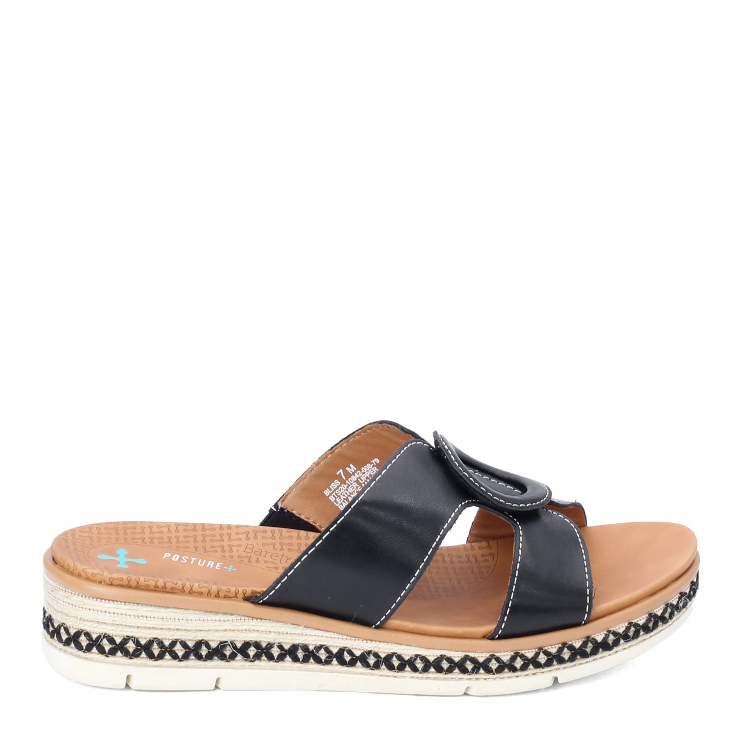 Peltz Shoes  Women's SAS Bliss Slip-On BLACK BLISS BLACK