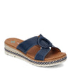 Peltz Shoes  Women's SAS Bliss Slip-On Wedge NAVY BLISS NAVY