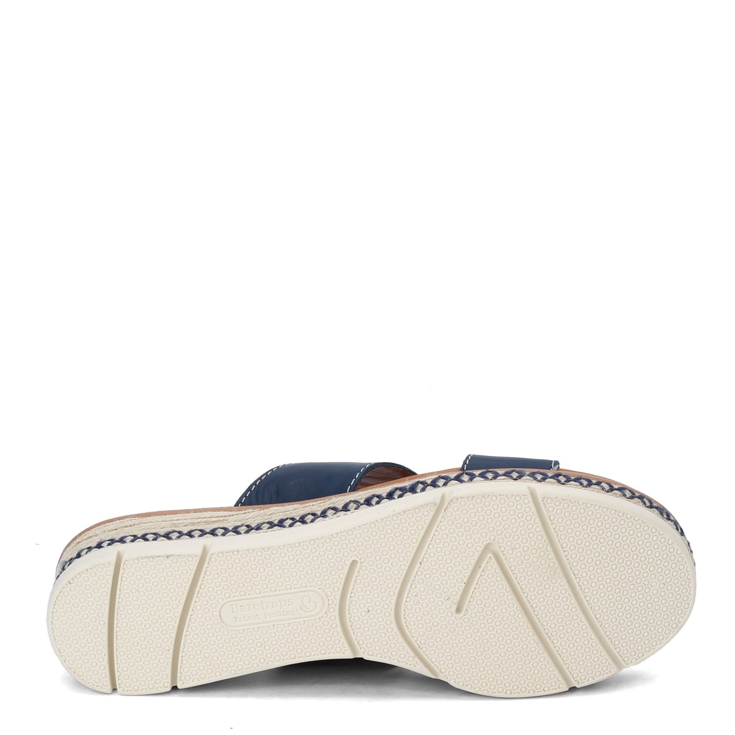 Peltz Shoes  Women's SAS Bliss Slip-On Wedge NAVY BLISS NAVY