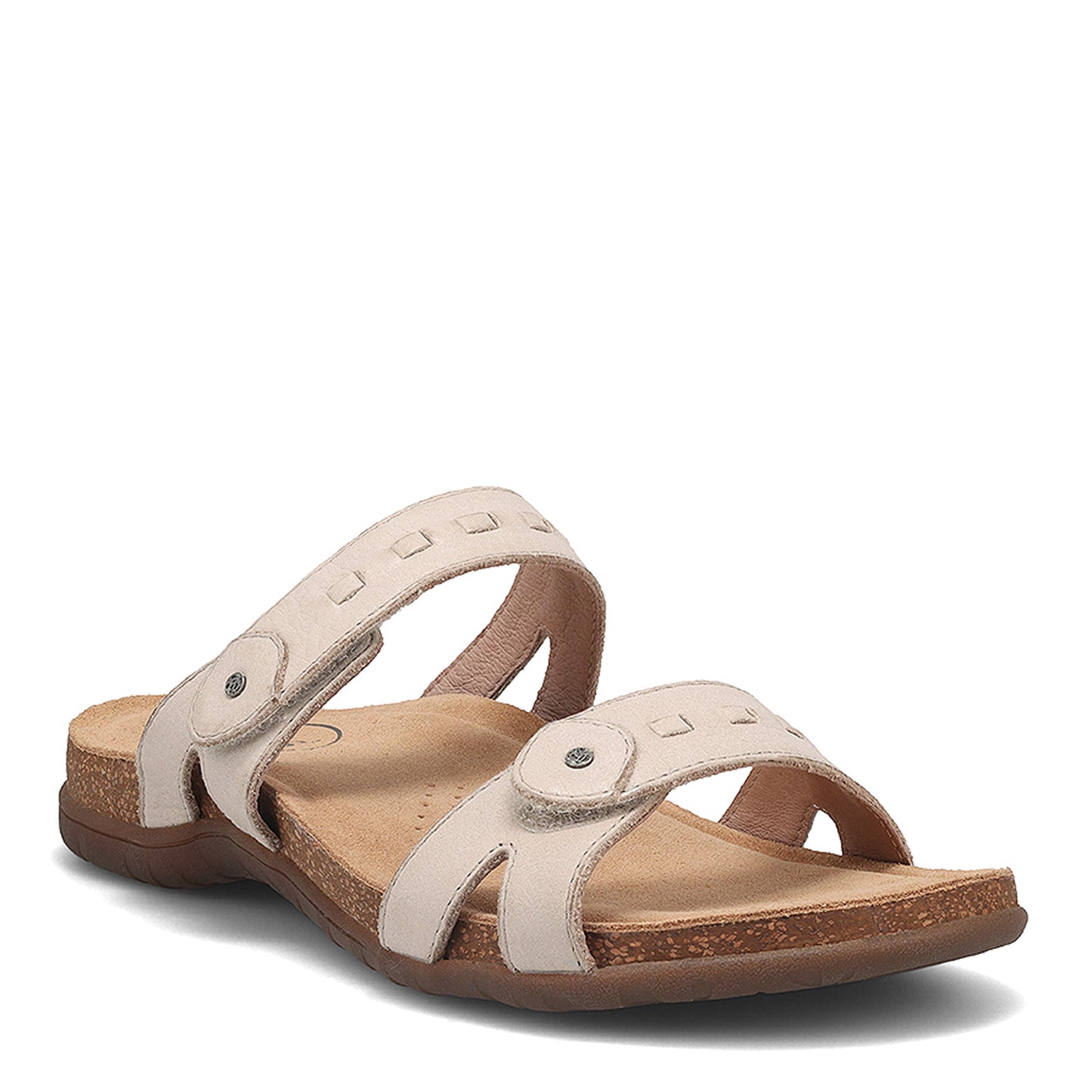 Peltz Shoes  Women's Taos Bandalero Sandal Stone Nubuck BLR-14166-STON