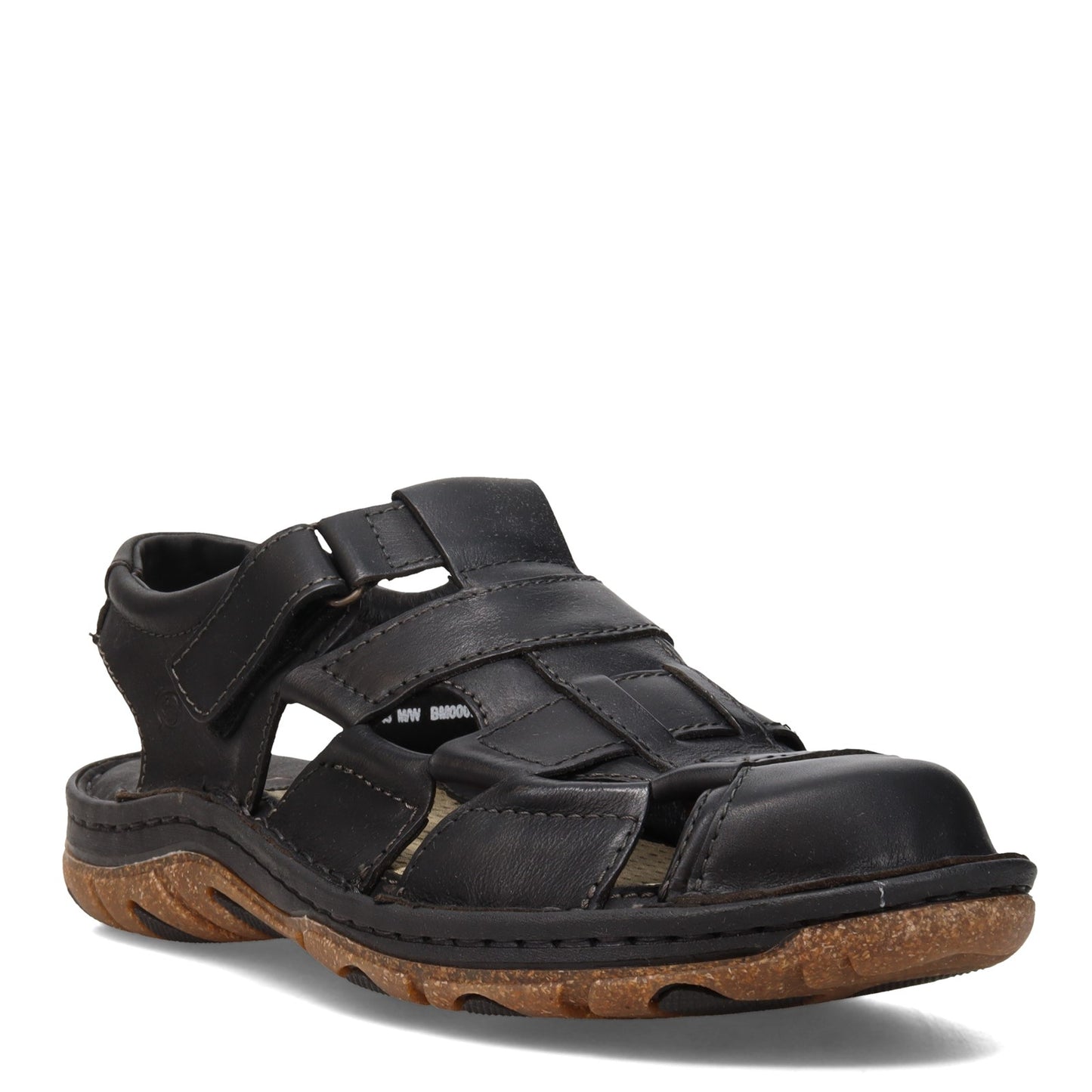 Peltz Shoes  Men's Born Cabot Sandal Black BM0002903
