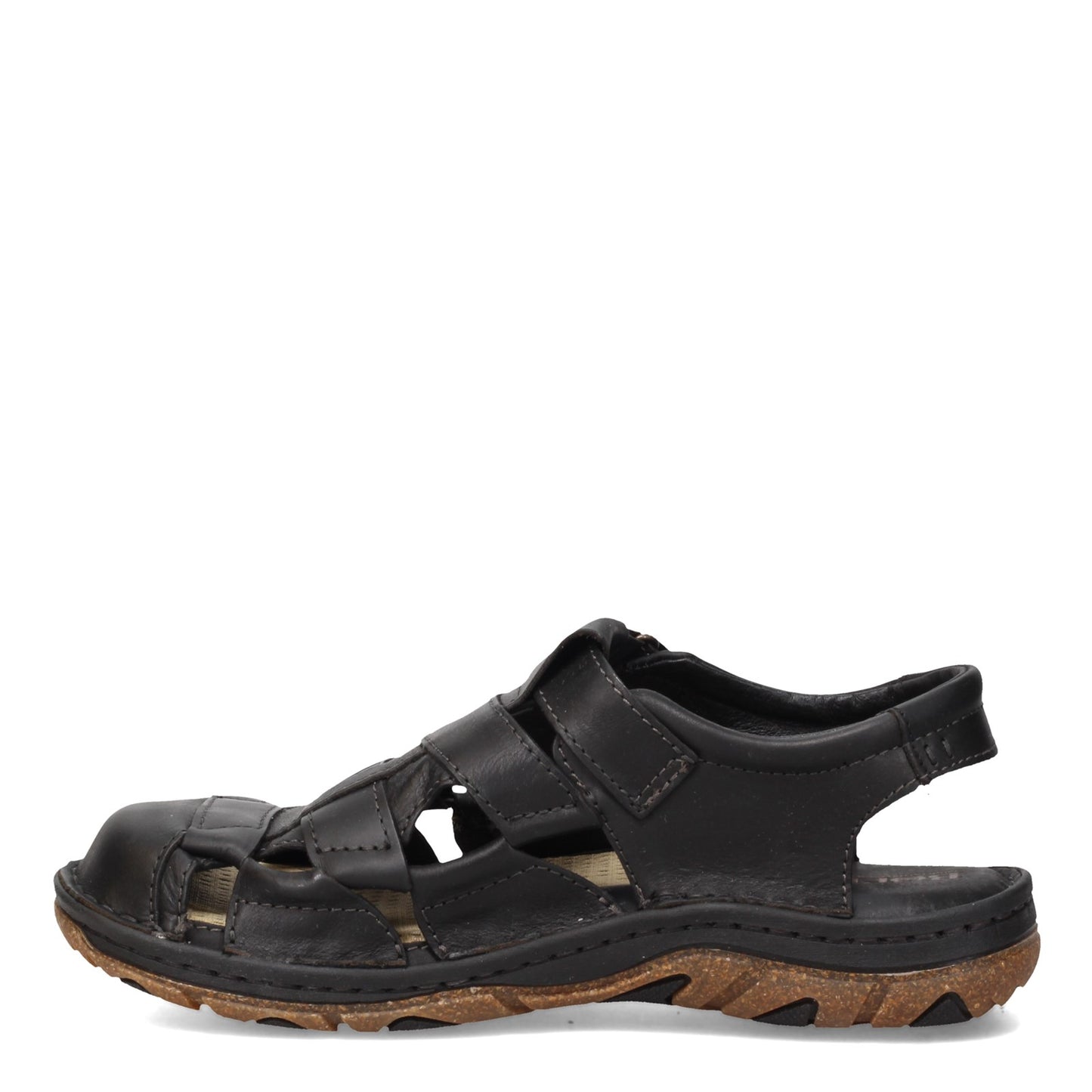 Peltz Shoes  Men's Born Cabot Sandal Black BM0002903