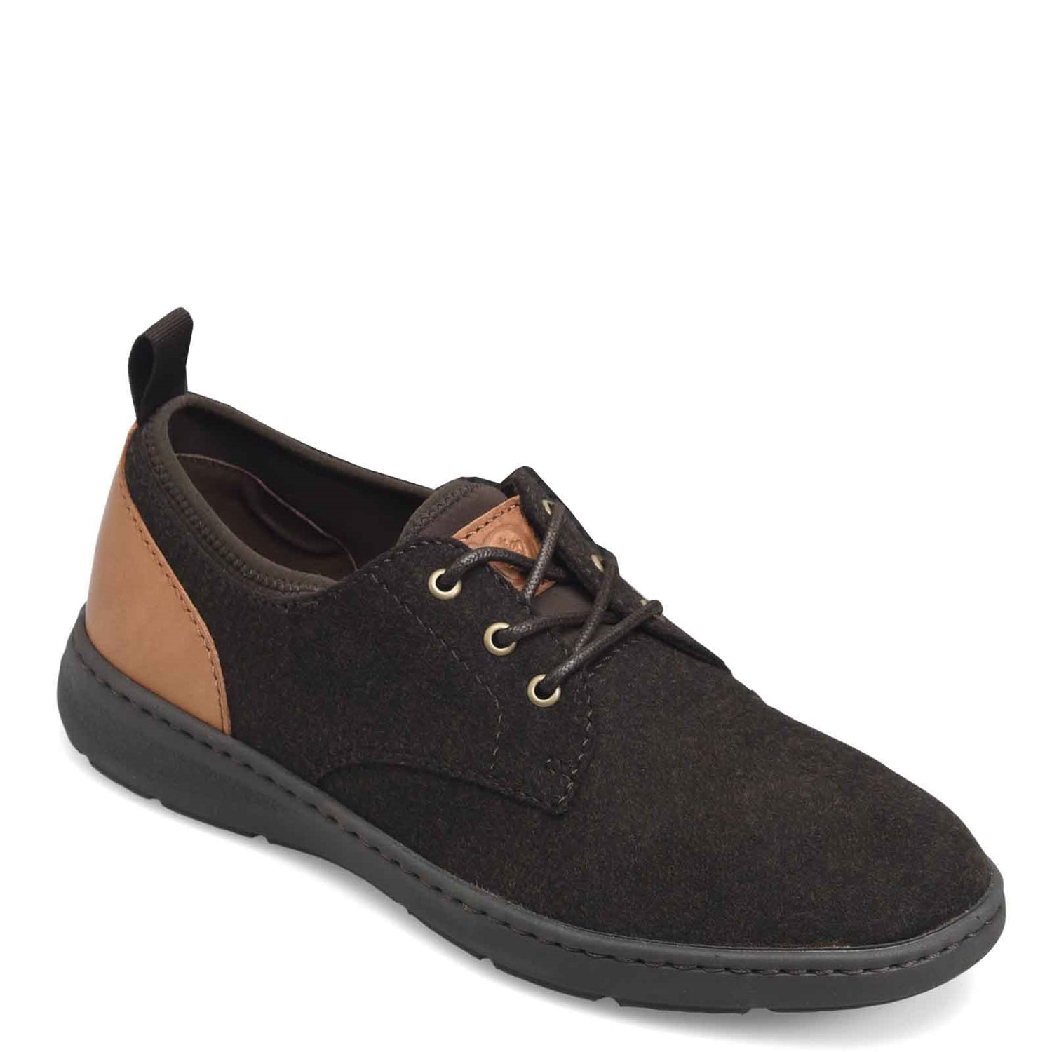 Peltz Shoes  Men's Born Marcus Oxford Dark Brown BM0006552