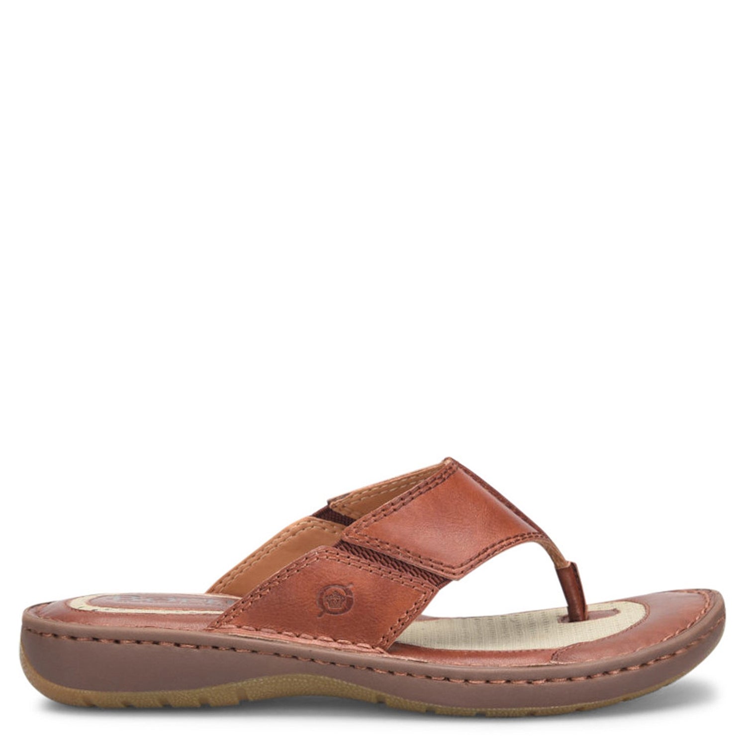 Peltz Shoes  Men's Born Corvo Sandal Dark Tan BM0006925