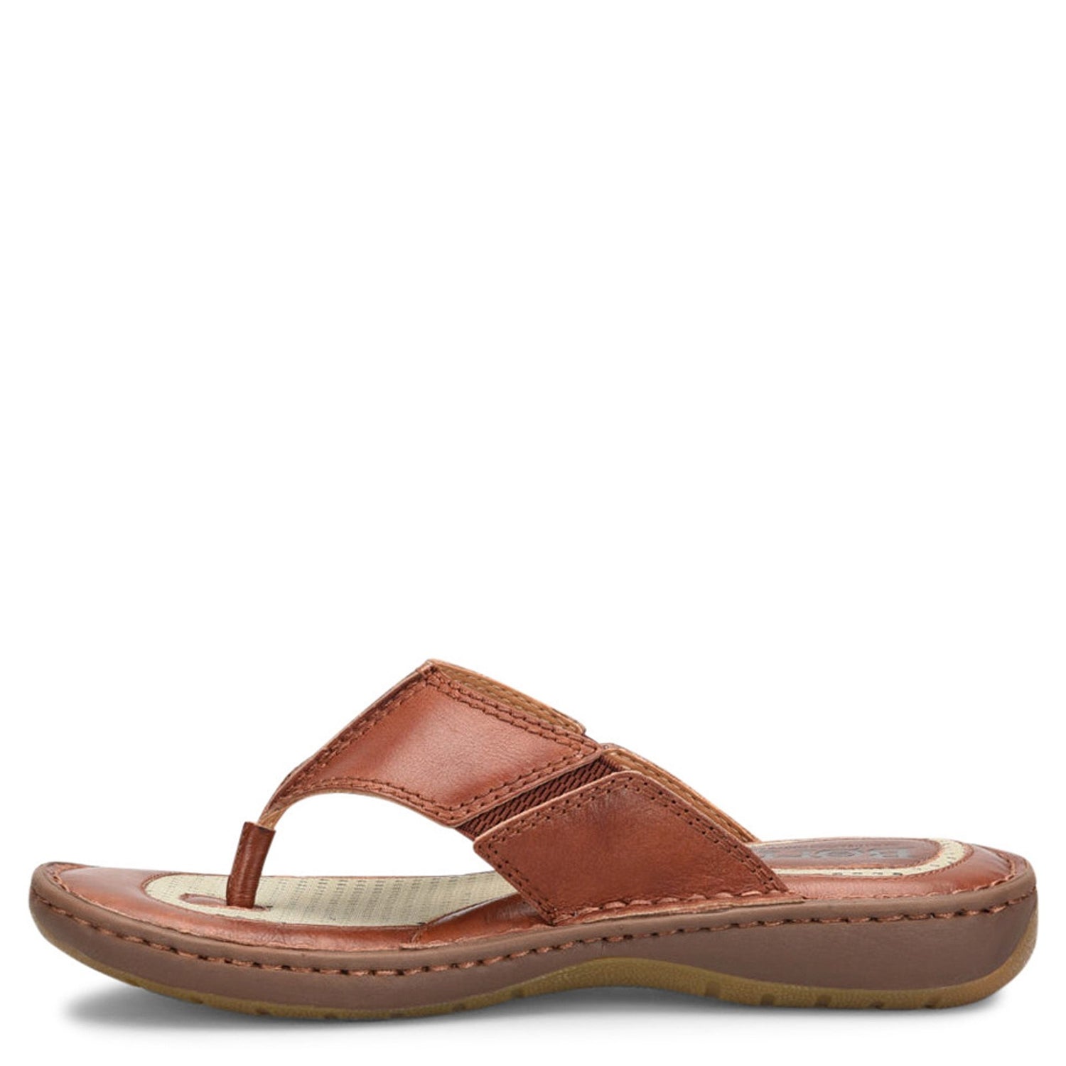 Peltz Shoes  Men's Born Corvo Sandal Dark Tan BM0006925