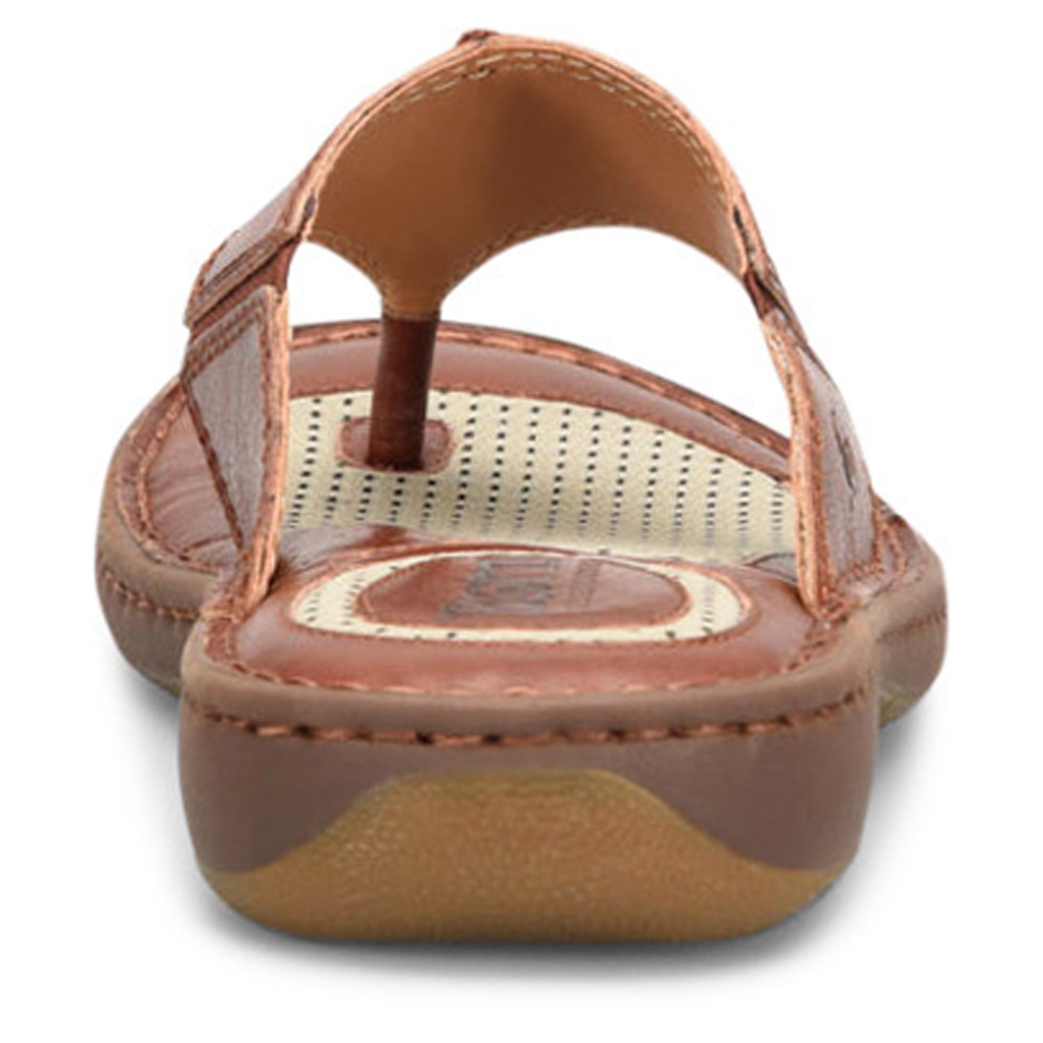 Peltz Shoes  Men's Born Corvo Sandal Dark Tan BM0006925