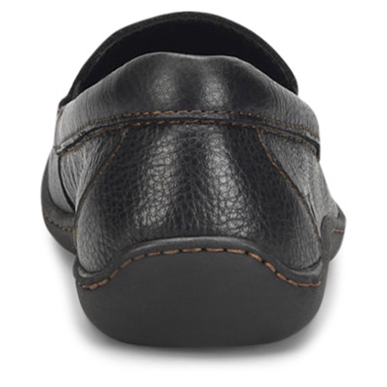 Peltz Shoes  Men's Born Brompton II Loafer Black BM0010703