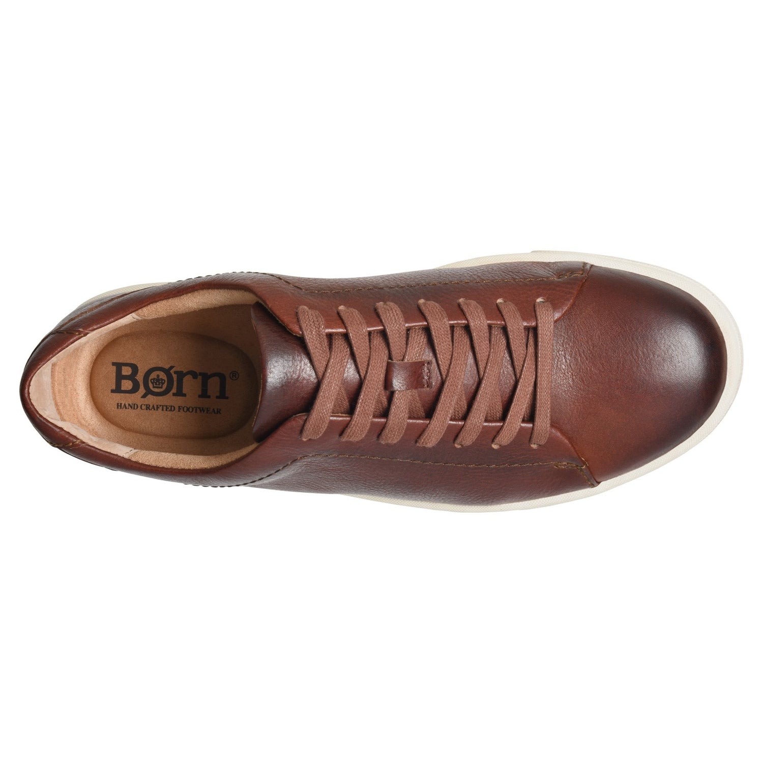 Peltz Shoes  Men's Born Allegheny II Sneaker Dark Tan BM0010825