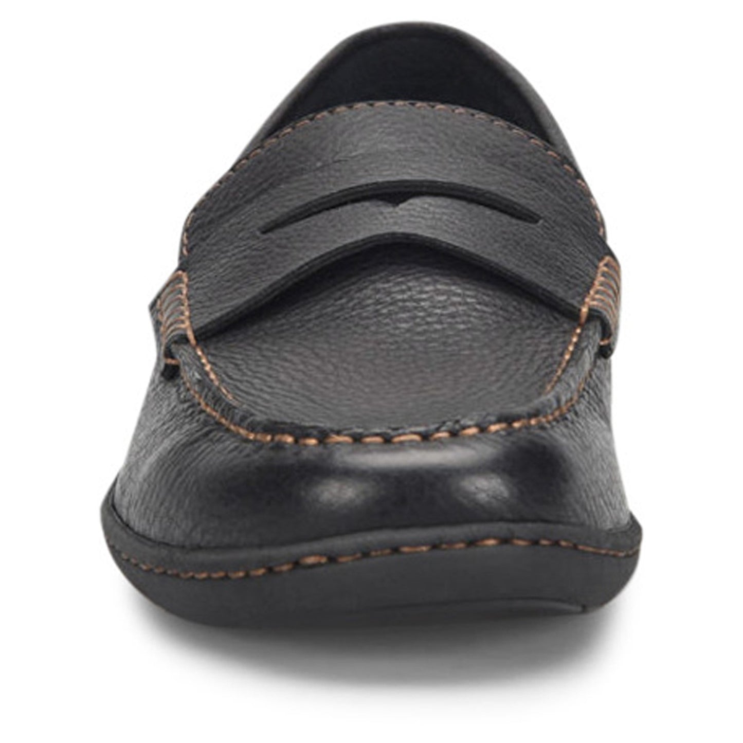 Peltz Shoes  Men's Born Simon III Loafer Black BM0010903
