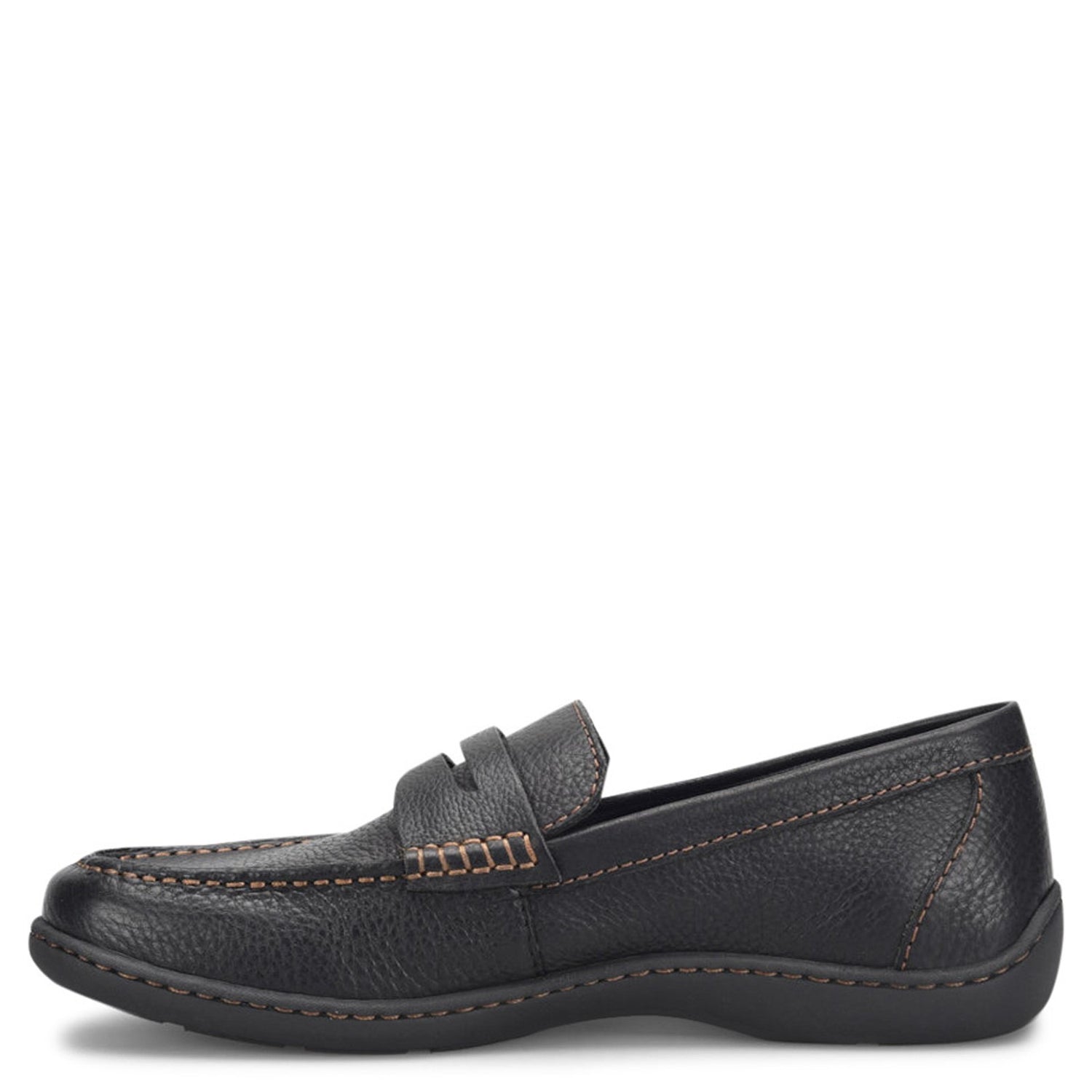 Peltz Shoes  Men's Born Simon III Loafer Black BM0010903