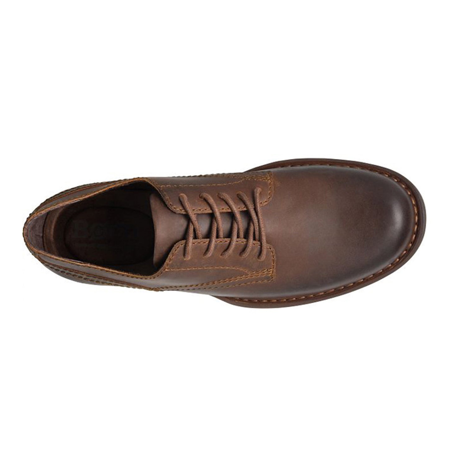 Peltz Shoes  Men's Born Briggs Oxford Brown Grand Canyon BM0013406