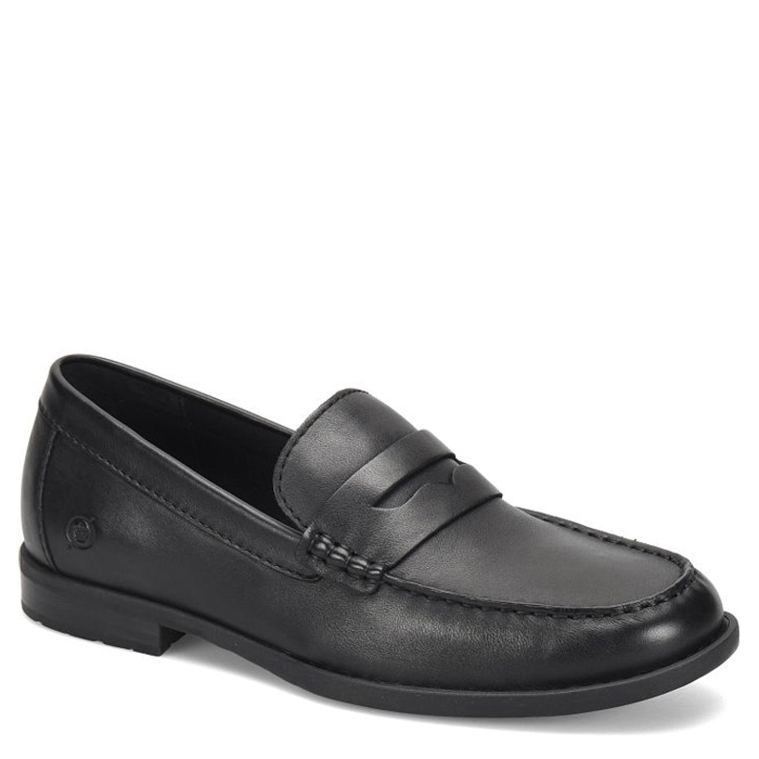 Peltz Shoes  Men's Born Matthew Loafer Black BM0013903
