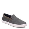 Peltz Shoes  Men's Ben Sherman Percy Slip-On Sneaker GREY BNM00104-2GYC