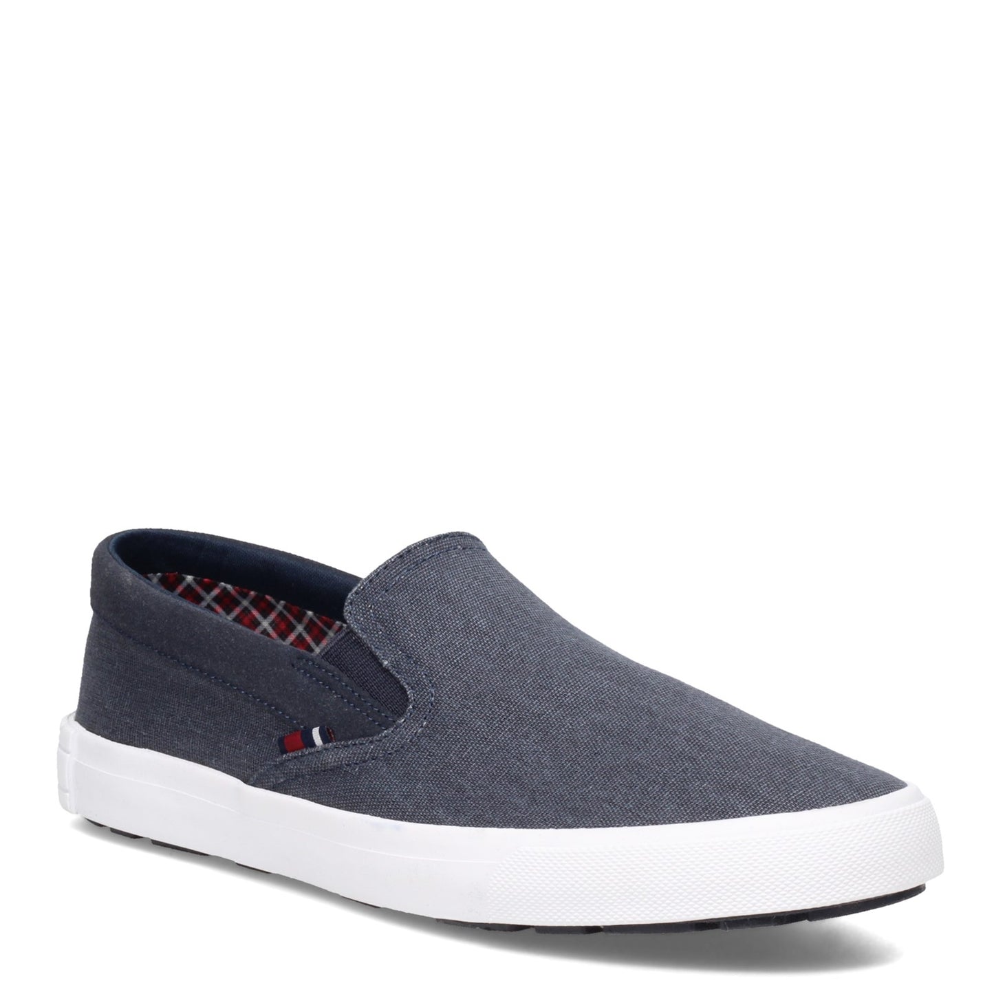 Peltz Shoes  Men's Ben Sherman Percy Slip-On Sneaker NAVY BNM00104-9AA1