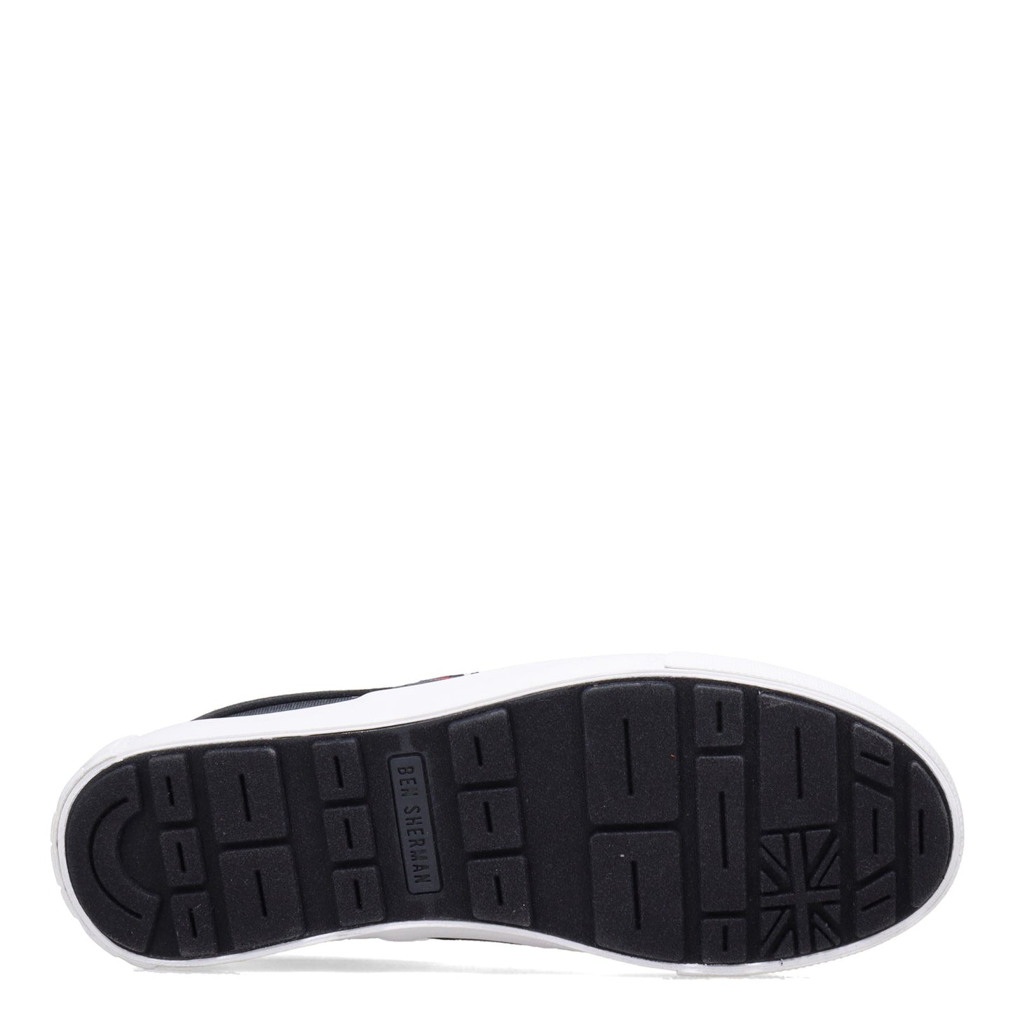 Peltz Shoes  Men's Ben Sherman Percy Slip-On Sneaker NAVY BNM00104-9AA1