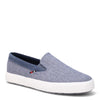 Peltz Shoes  Men's Ben Sherman Percy Slip-On Sneaker LIGHT BLUE BNM00104-BHB3