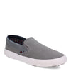 Peltz Shoes  Men's Ben Sherman Percy Slip-On Sneaker GRAY BNM00104-C01G