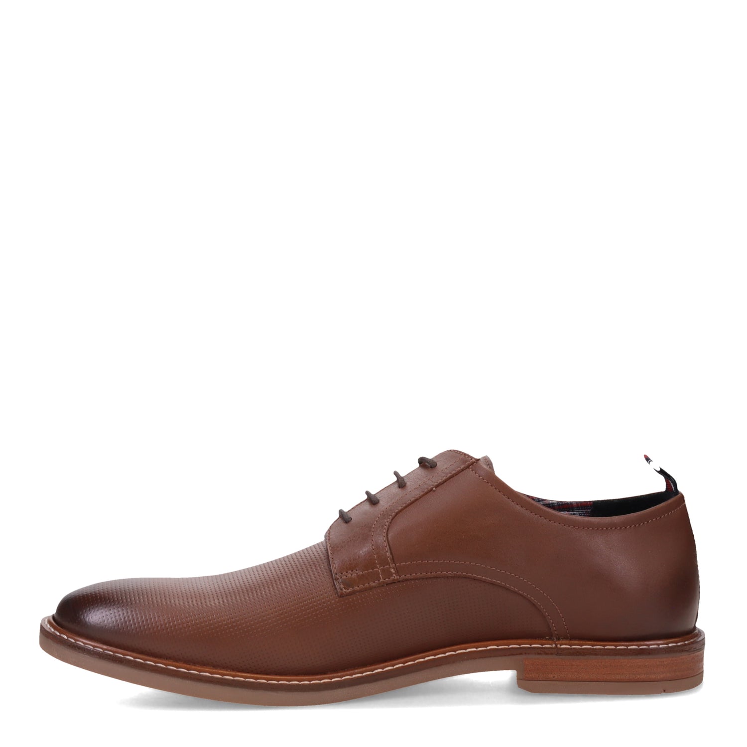 Peltz Shoes  Men's Ben Sherman Brent Plain Toe Oxford BROWN BNM00122-H04