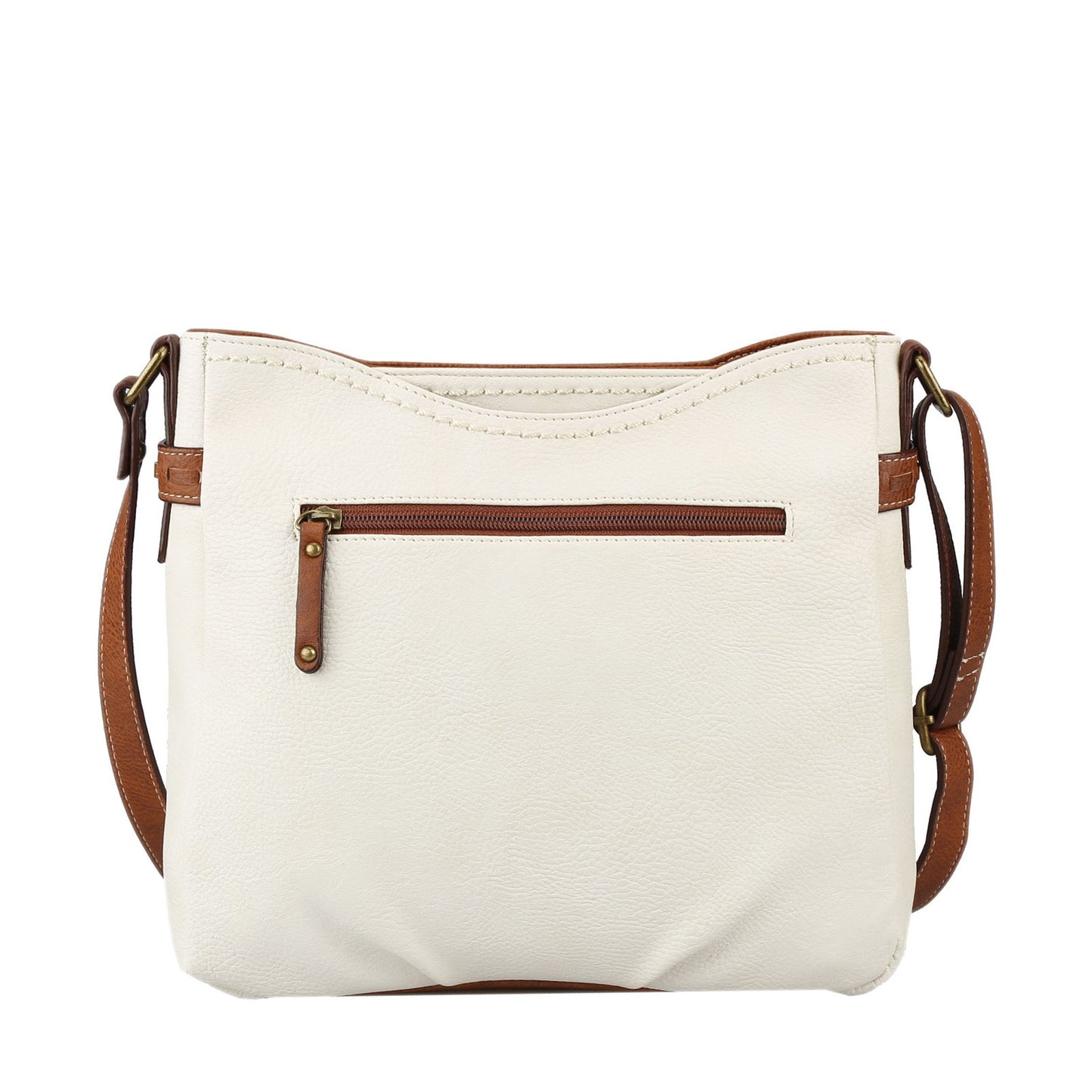 Peltz Shoes  Women's b.o.c Birdsail Crossbody Handbag BONE BOC8510-BNBLSH