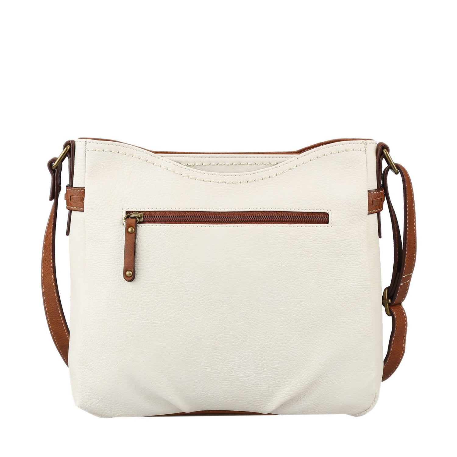 Peltz Shoes  Women's b.o.c Birdsail Crossbody Handbag BONE BOC8510-BNBLSH