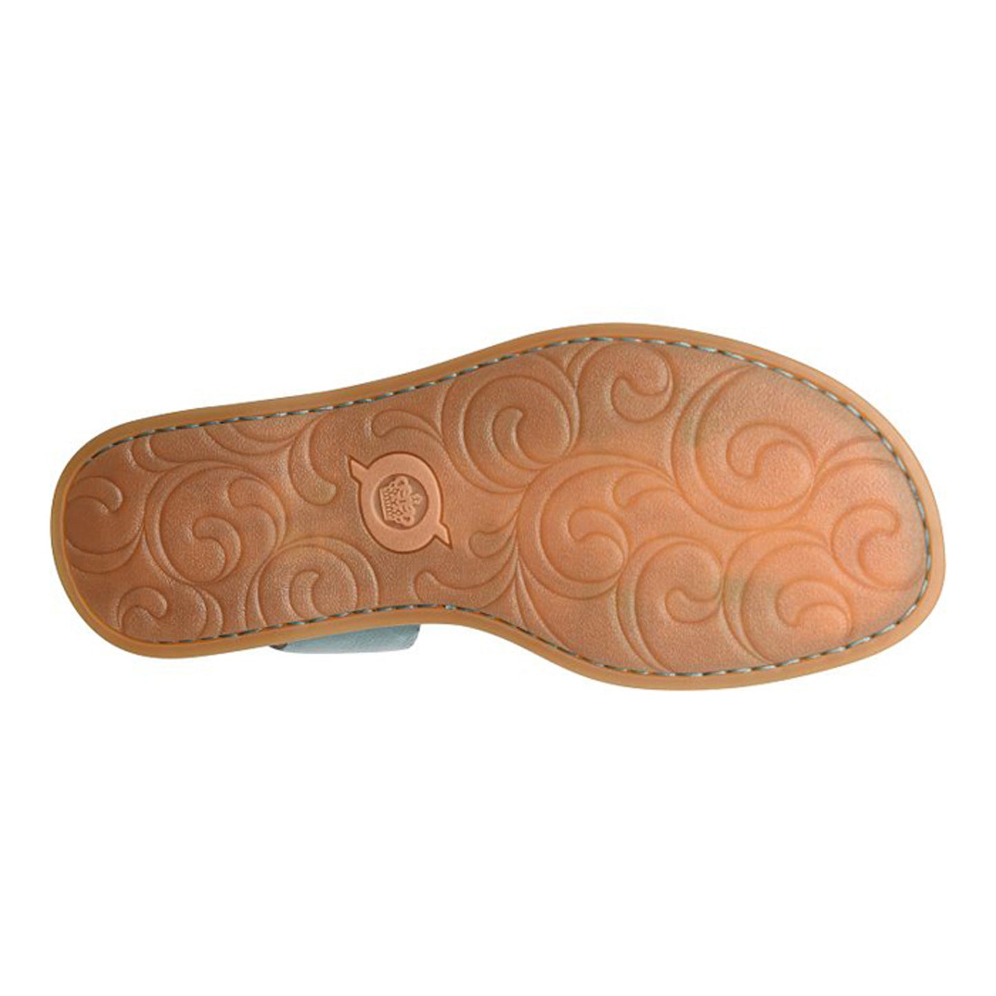 Peltz Shoes  Women's Born Inlet Sandal Turquoise BR0002213