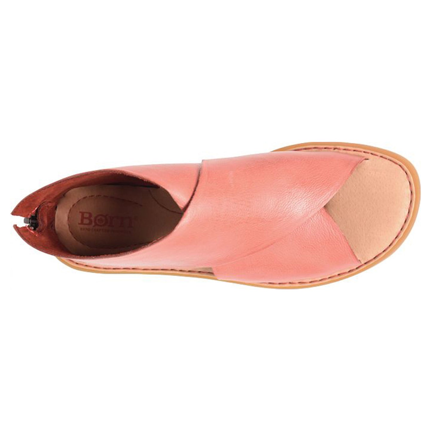 Peltz Shoes  Women's Born Iwa Sandal Rust BR0018426