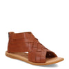 Peltz Shoes  Women's Born Iwa Sandal Brown Woven BR0032906