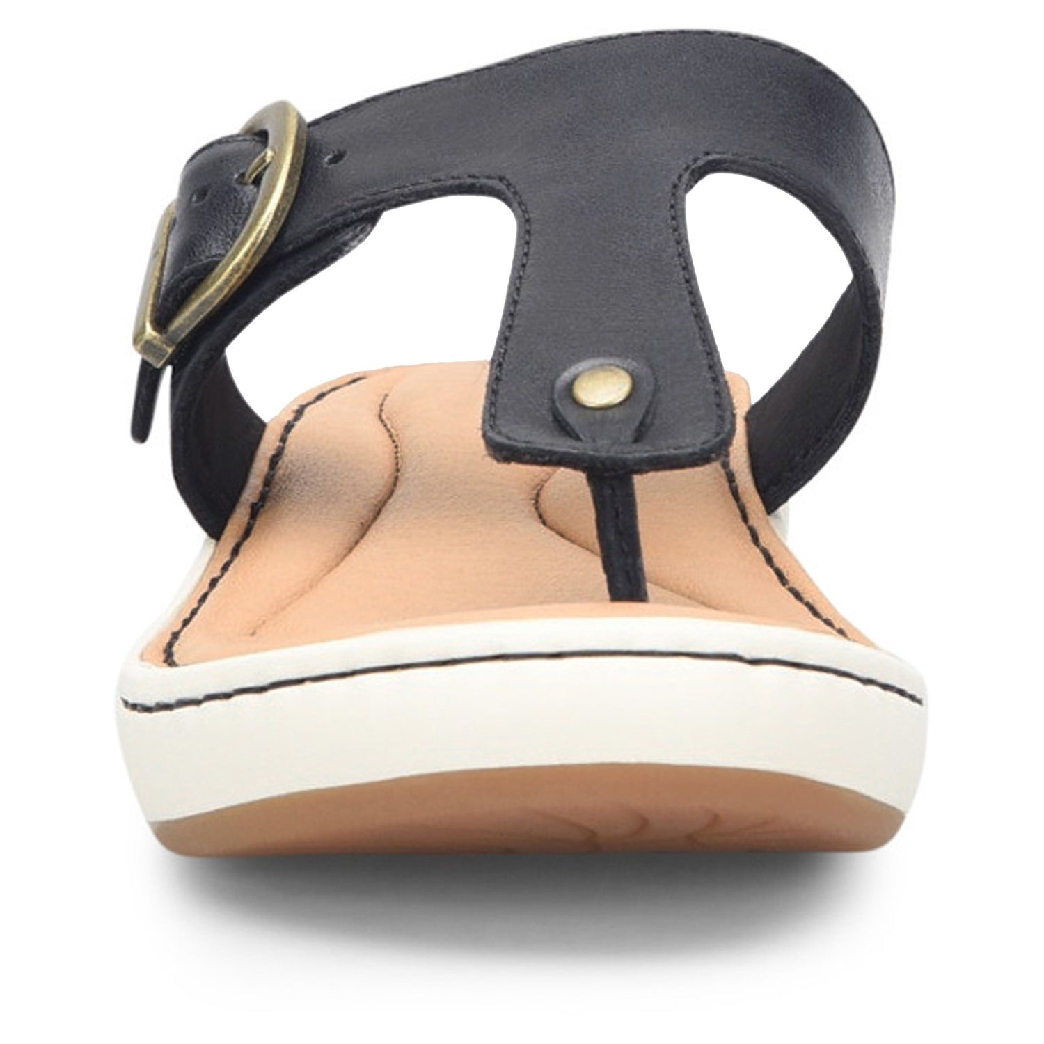 Peltz Shoes  Women's Born Jules Sandal Black BR0036603