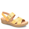 Peltz Shoes  Women's Born Aida Sandal Yellow BR0036907