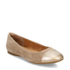 Peltz Shoes  Women's Born Batti Flat Taupe/Bronze BR0040794