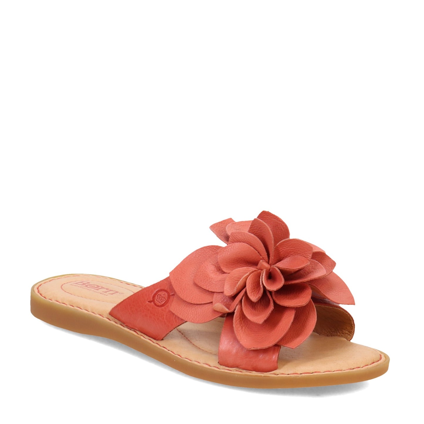 Peltz Shoes  Women's Born Ivory Sandal Rust BR0046526
