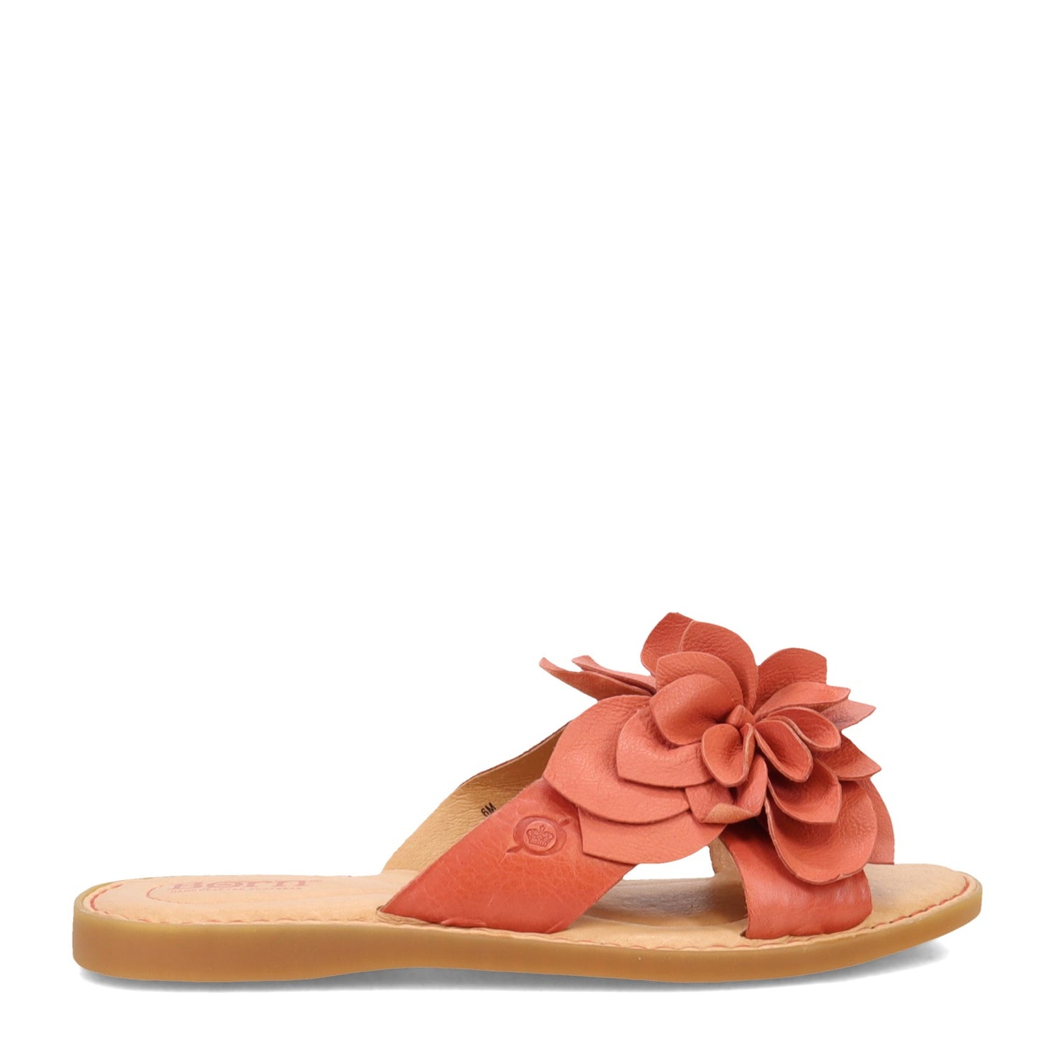 Peltz Shoes  Women's Born Ivory Sandal Rust BR0046526