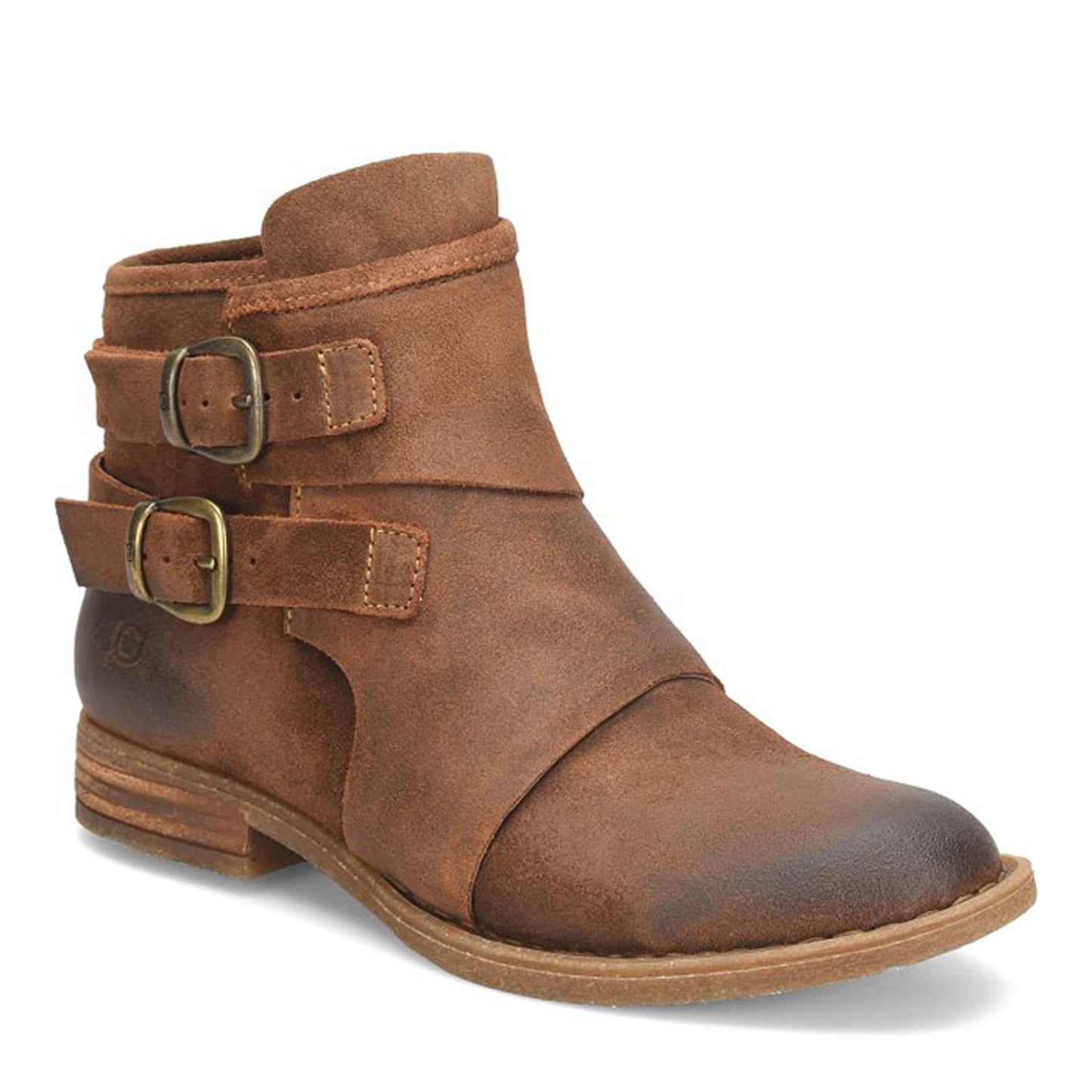 Peltz Shoes  Women's Born Moraga Boot Brown BR0052757
