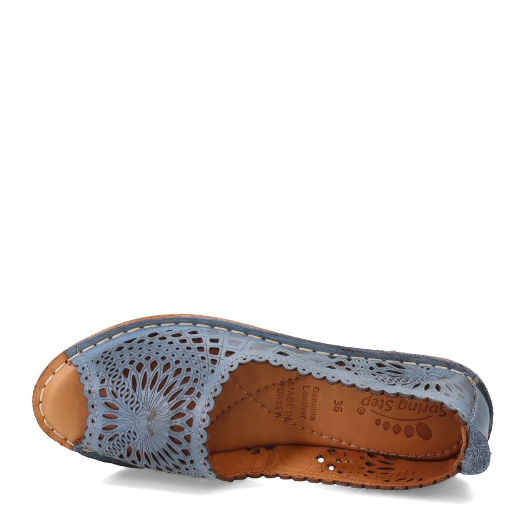 Women's Spring Step Brandal Slip-On BLUE BRANDAL-BLU