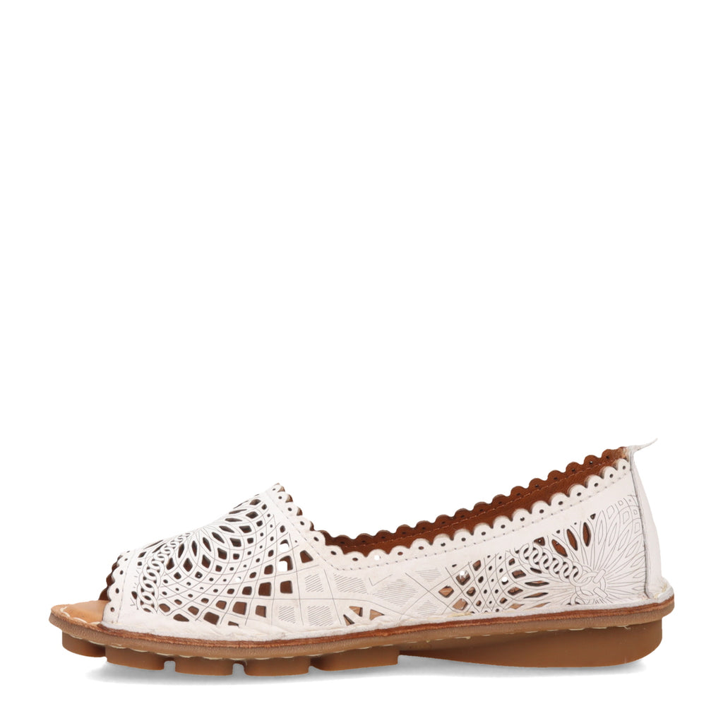 Women's Spring Step Brandal Slip-On WHITE BRANDAL-W