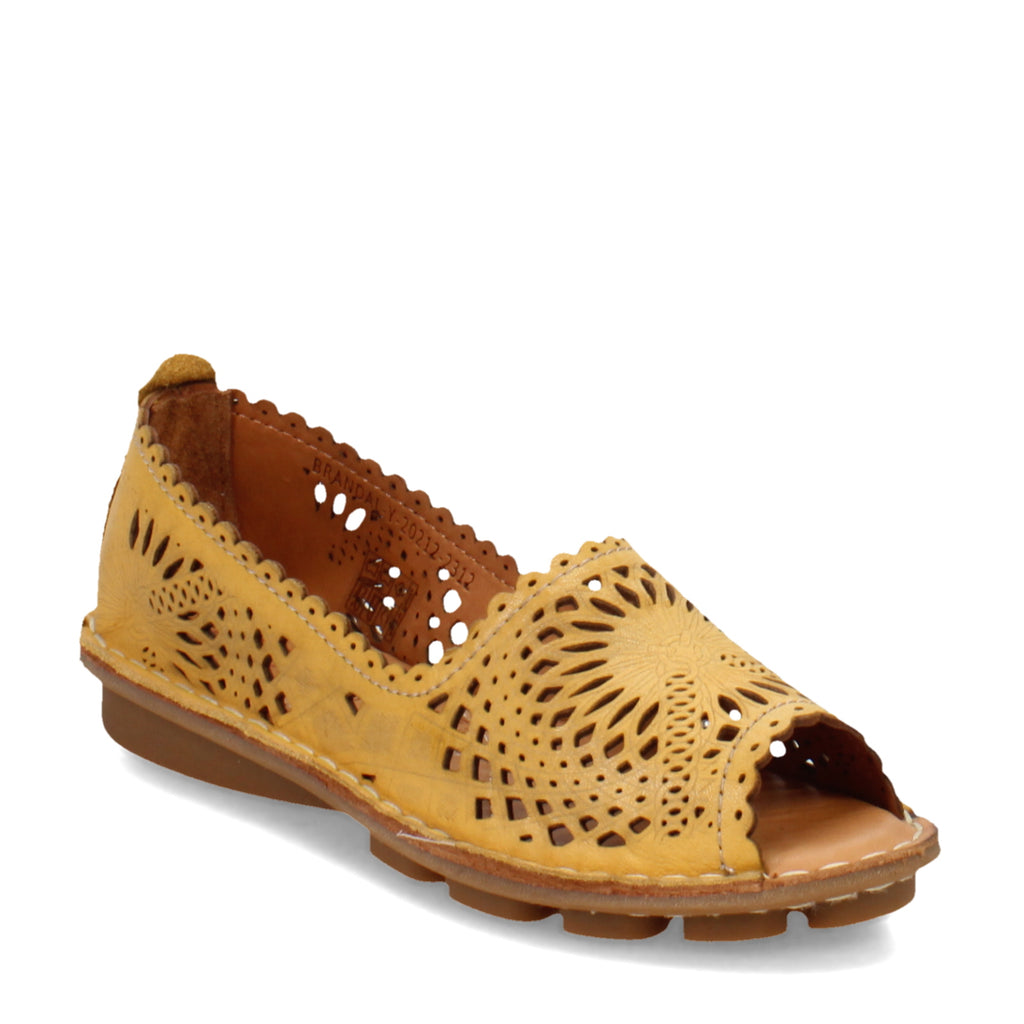 Women's Spring Step Brandal Slip-On YELLOW BRANDAL-Y