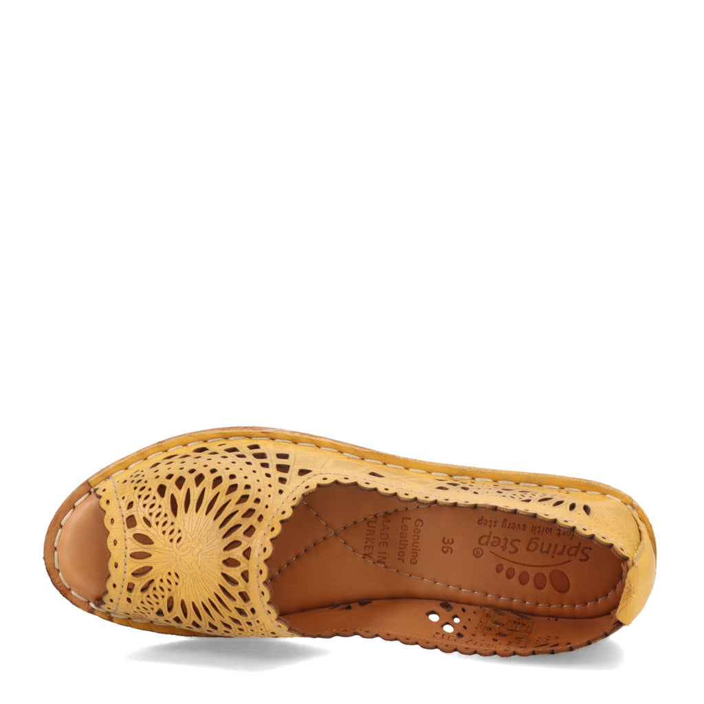 Women's Spring Step Brandal Slip-On YELLOW BRANDAL-Y