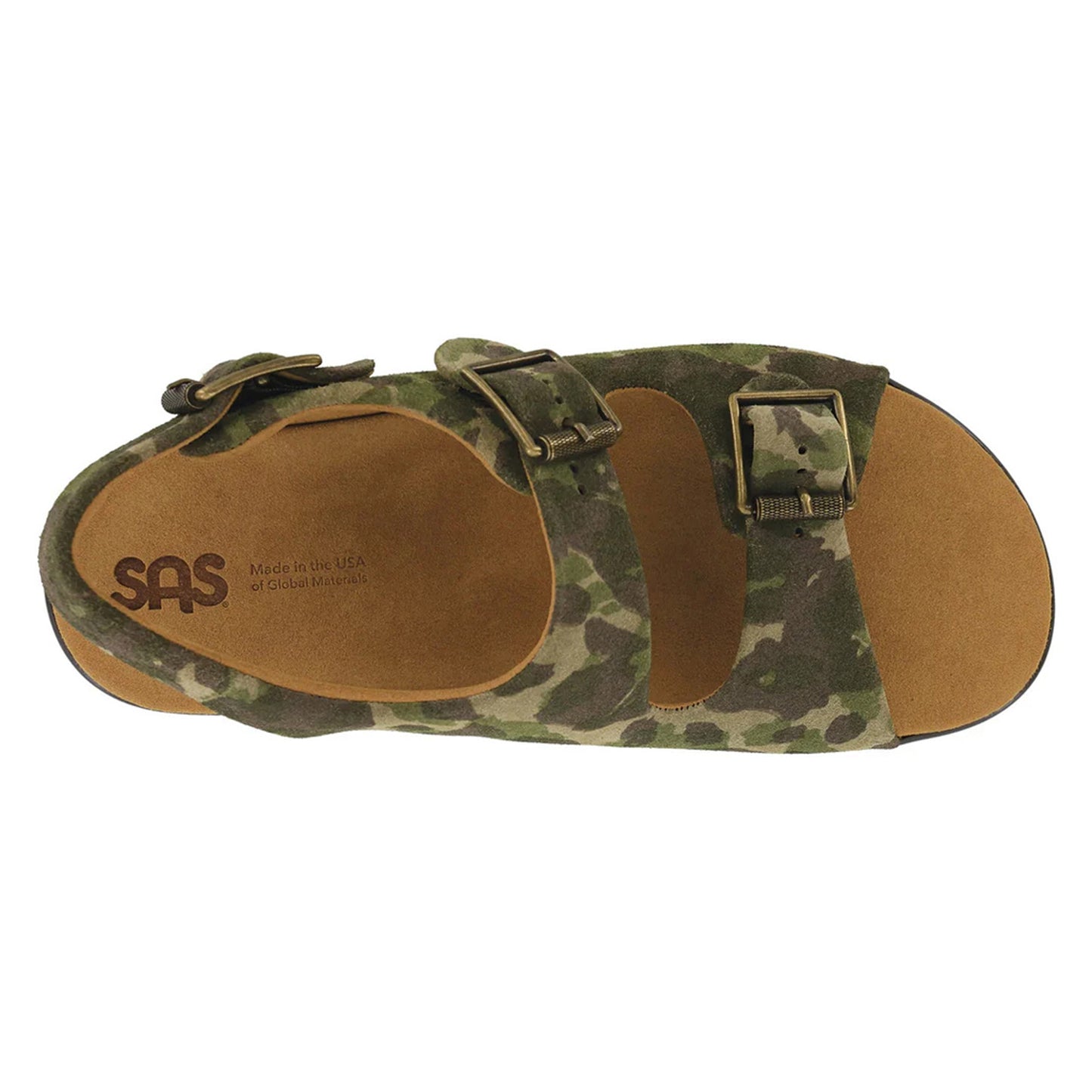 Peltz Shoes  Men's SAS Bravo Sandal CAMO BRAVO CAMO