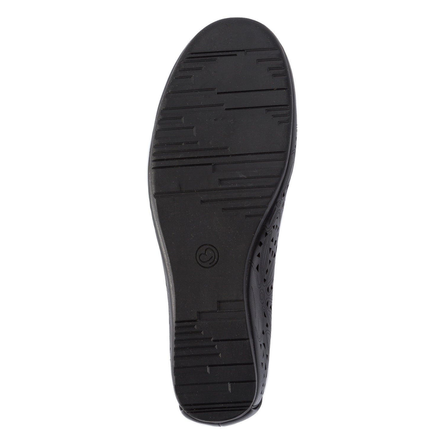 Peltz Shoes  Women's Baretraps Mariah Flat BLACK BT24865