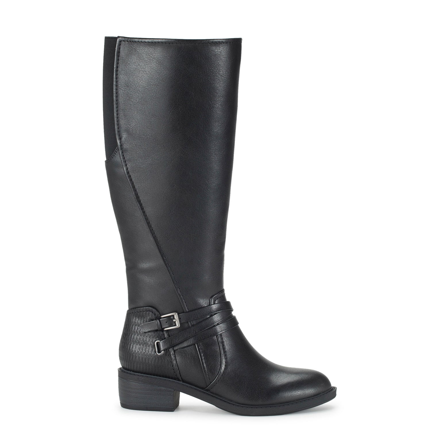 Peltz Shoes  Women's Baretraps Stratford Boot – Wide Calf Black BT30006WC
