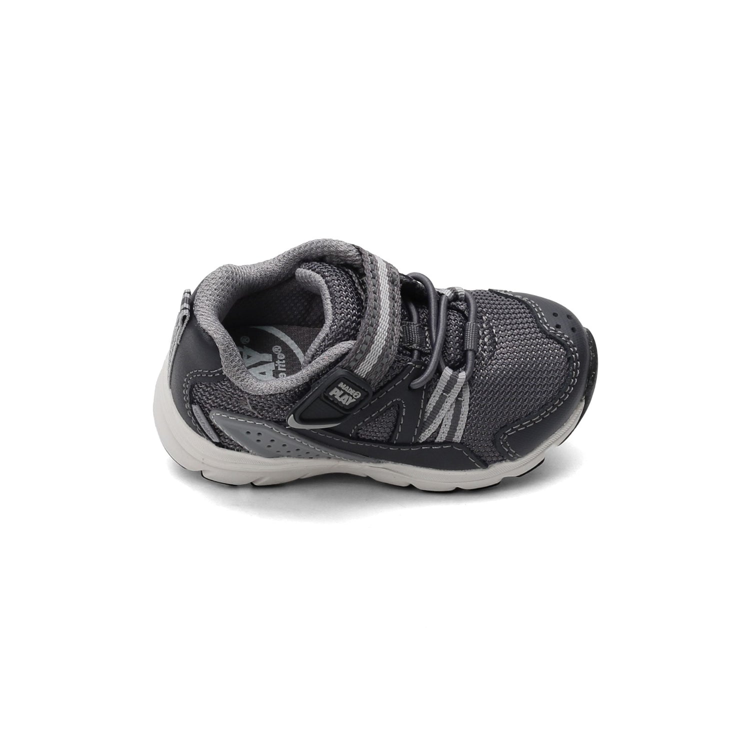 Peltz Shoes  Boy's Stride Rite Journey Sneaker - Toddler GRAY BB009103