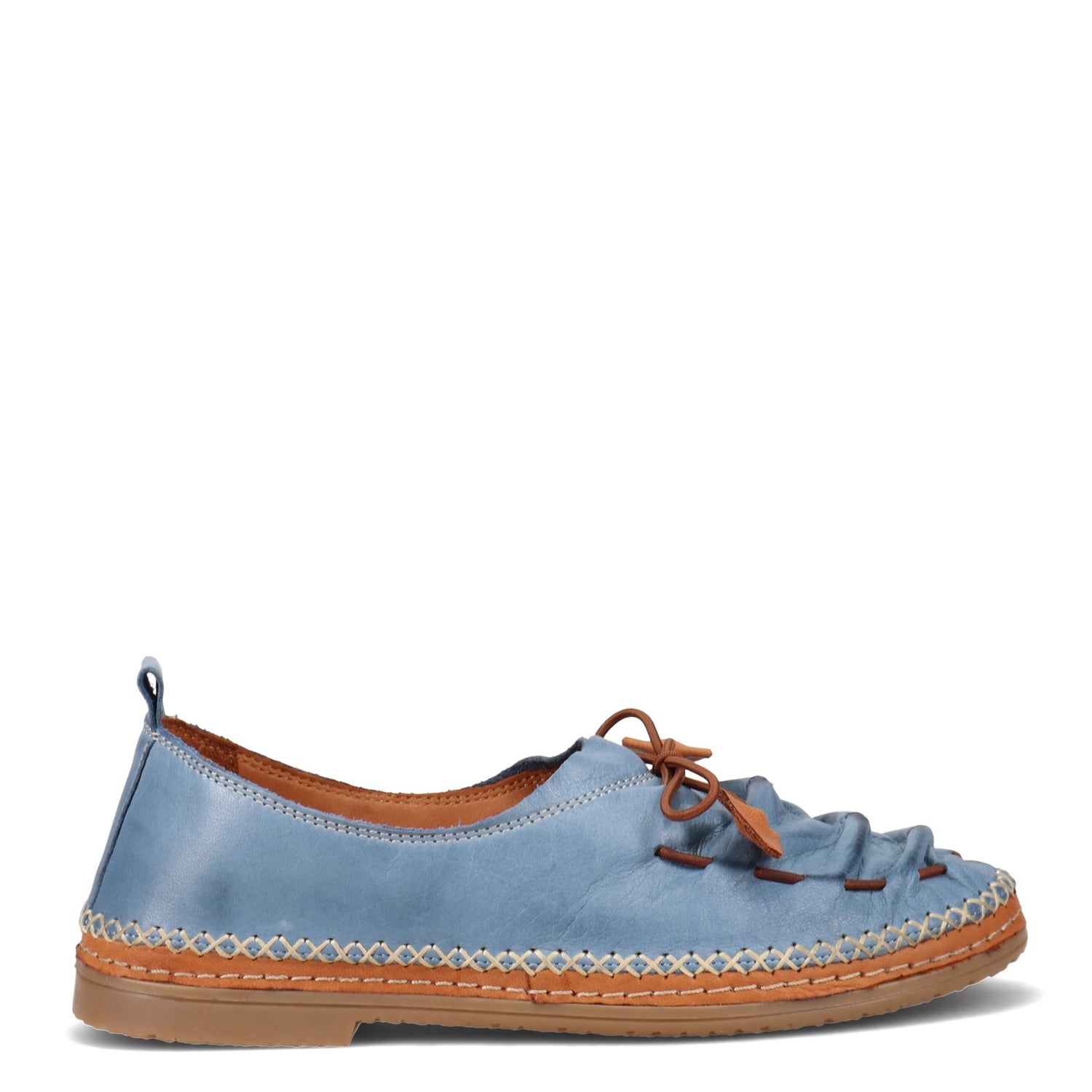 Peltz Shoes  Women's Spring Step Berna Slip-On Blue BERNA-BLU