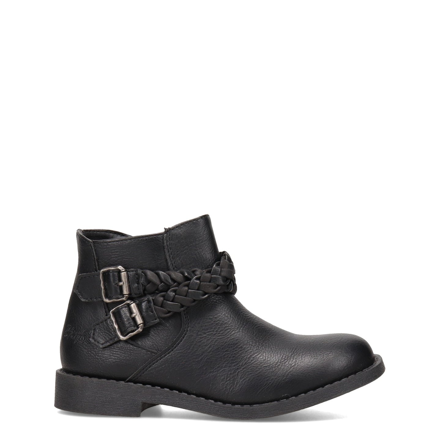 Peltz Shoes  Girl's Blowfish Malibu Karelia-K Boot - Little Kid & Big Kid BLACK BF-8599BK 113