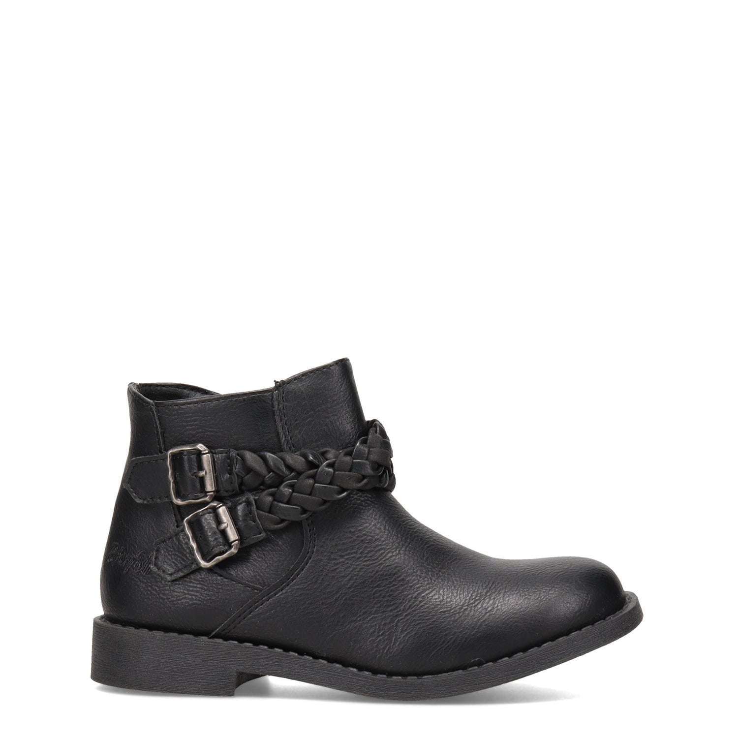 Peltz Shoes  Girl's Blowfish Malibu Karelia-K Boot - Little Kid & Big Kid BLACK BF-8599BK 113